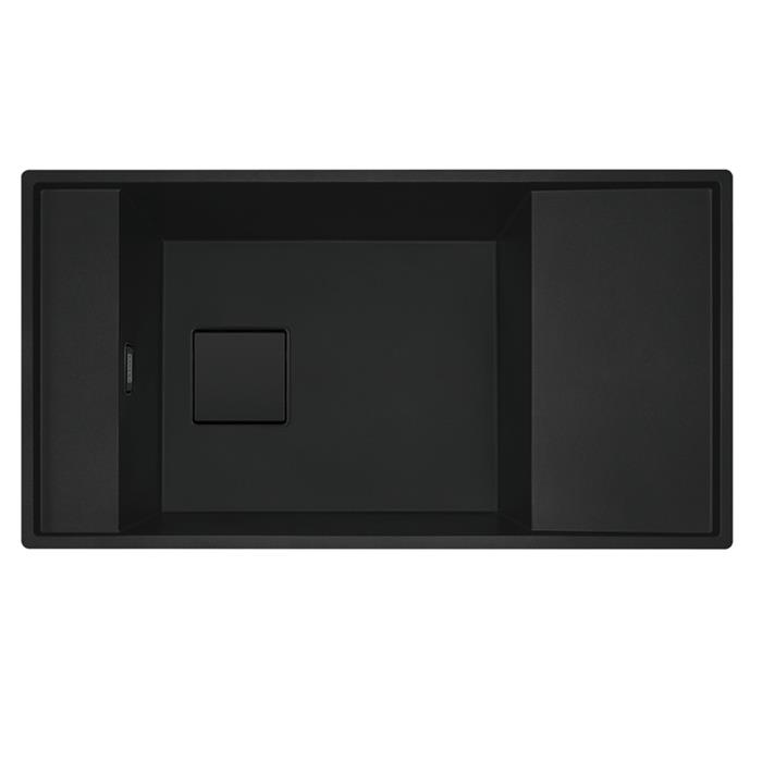 FSG 211-86 LAVELLO 1 VASCA+ALA 90cm BLACK MATT