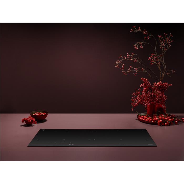 PIANO COTTURA INDUZIONE 89cm PANORAMICO 4 ZONE NERO MATT 