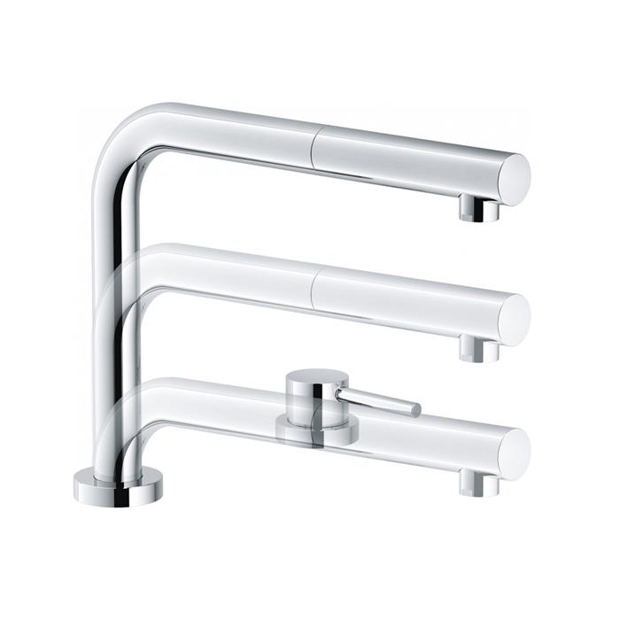 ACTIVE WINDOW DOCCIA MISCELATORE SOTTOFINESTRA CROMATO