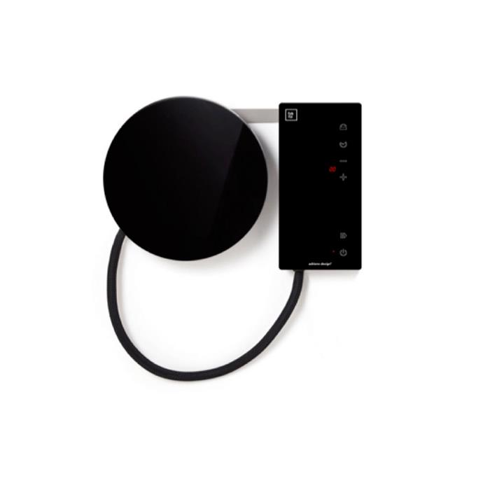 FABITA ORDINE MONO BLACK - PIANO AD INDUZIONE A 1 PIASTRA NERO