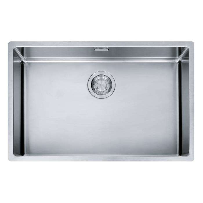 BXX 210/110-65 LAVELLO 1 VASCA 75cm INOX SATINATO