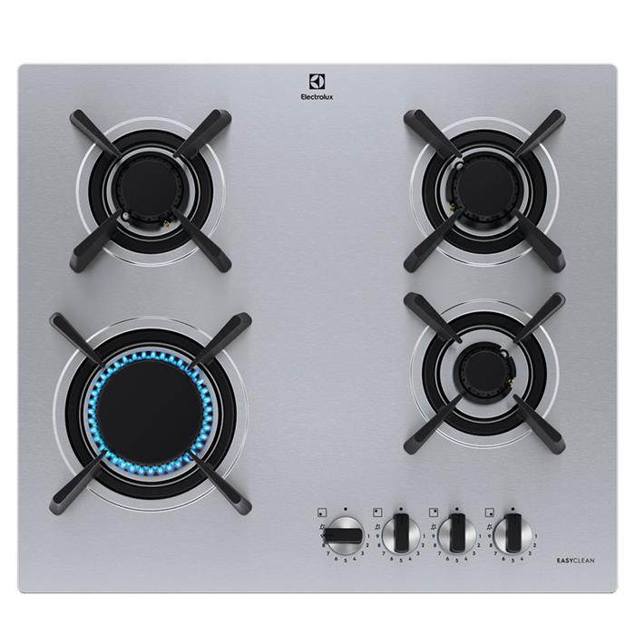 KGU643723Z PIANO COTTURA A GAS 4 FUOCHI 60cm ULTRAFLAT INOX